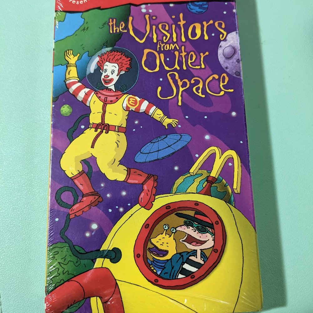 The Wacky Adventures of Ronald Mcdonald - Visitors from Outer Space NWT
